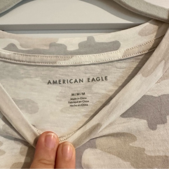 AMERICAN EAGLE OUTFITTERS Camo Crop Top - Picture 3 of 4